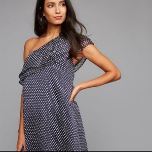 NWT! One shoulder maternity sewing dress